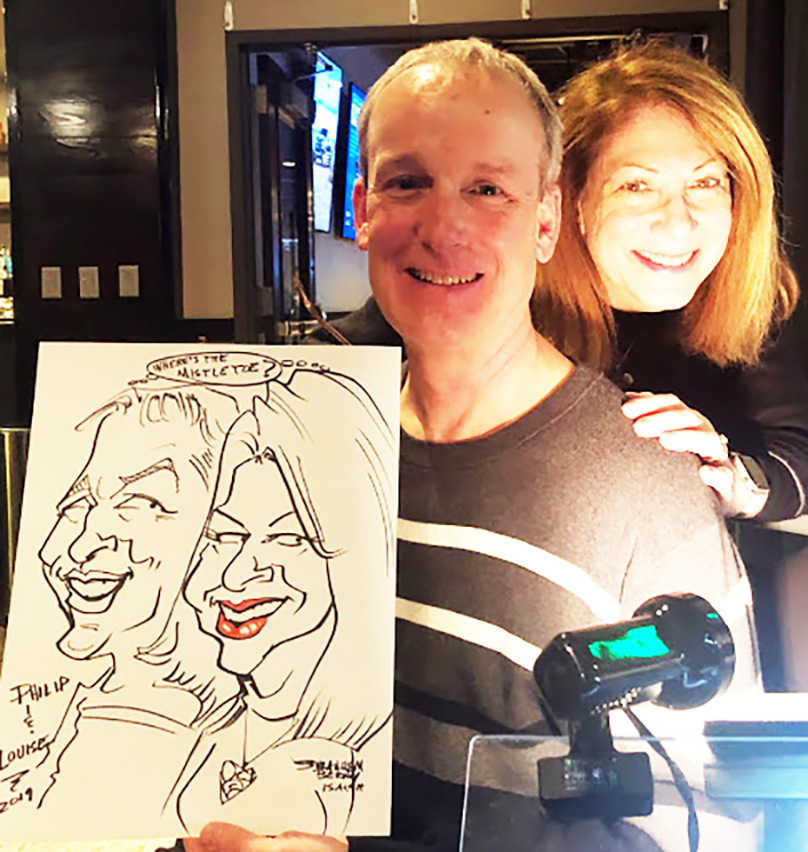 Philip_LouiseCaricature